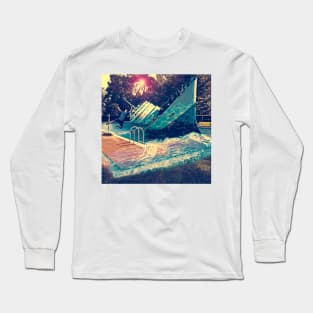 Sinking into the Pool Long Sleeve T-Shirt